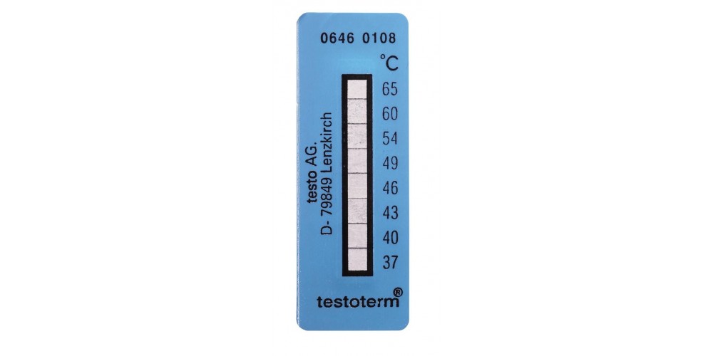 Benzi termice Testo (10 buc.) +37 la +65 °C